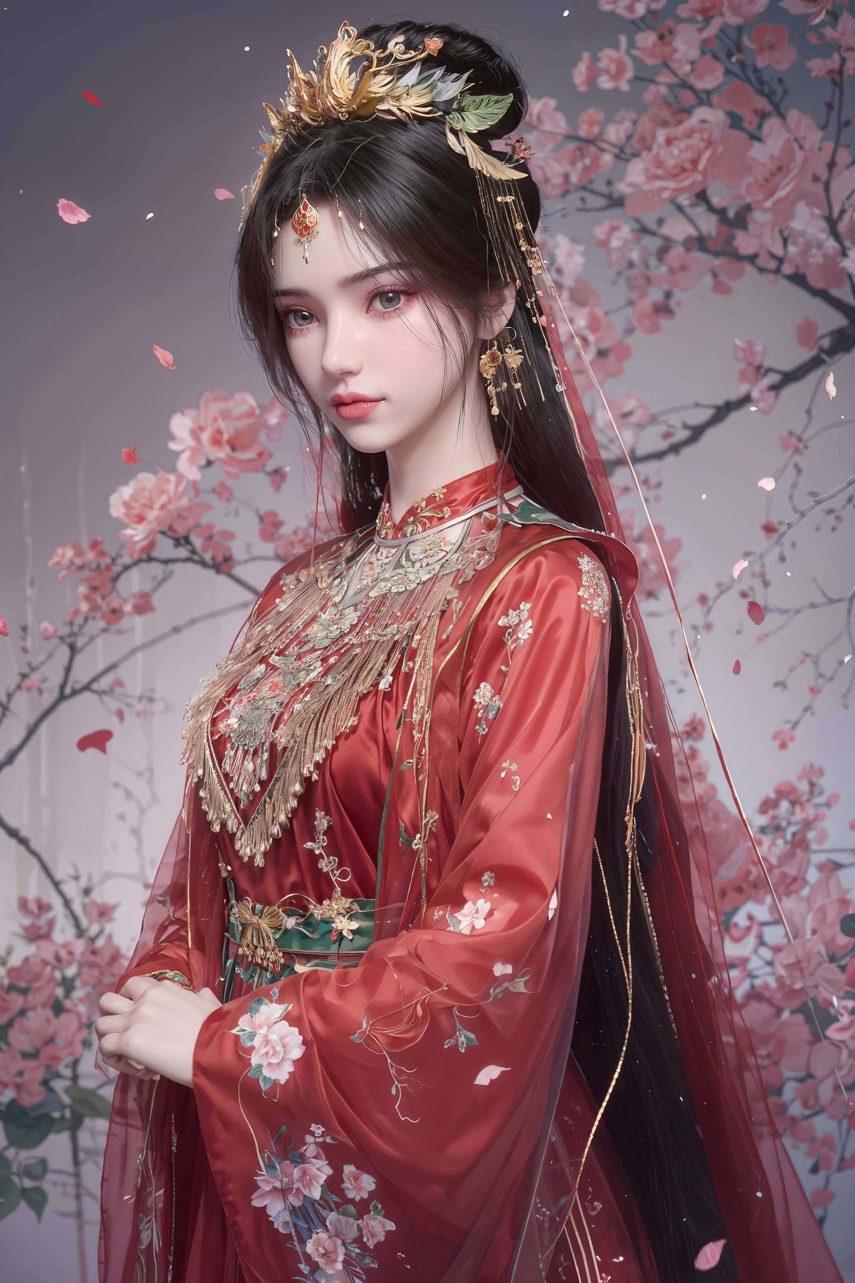 这位国漫中的仙子让人忍不住想要设为手机壁纸
