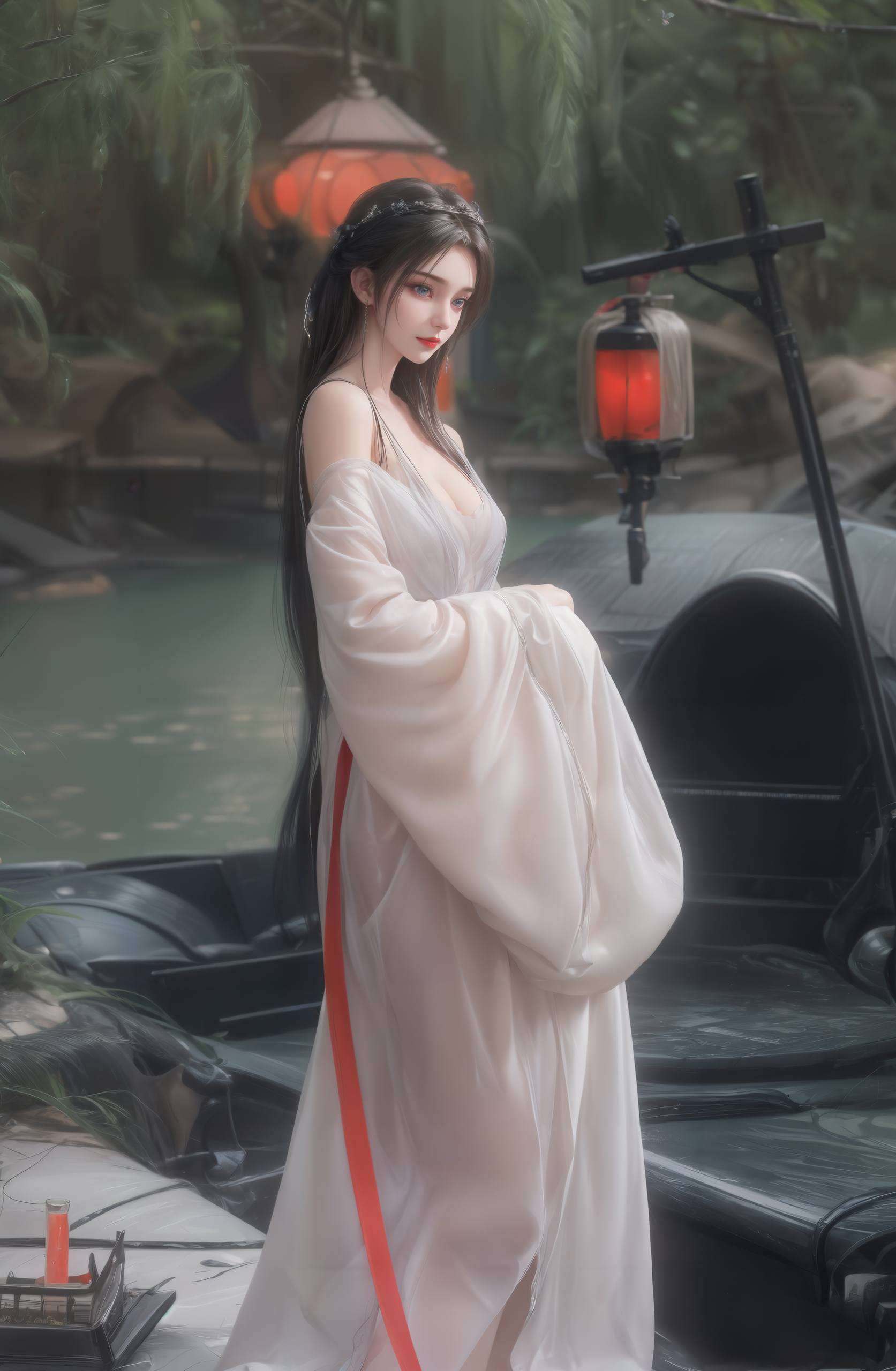 宛若仙子下凡玄幻之境
