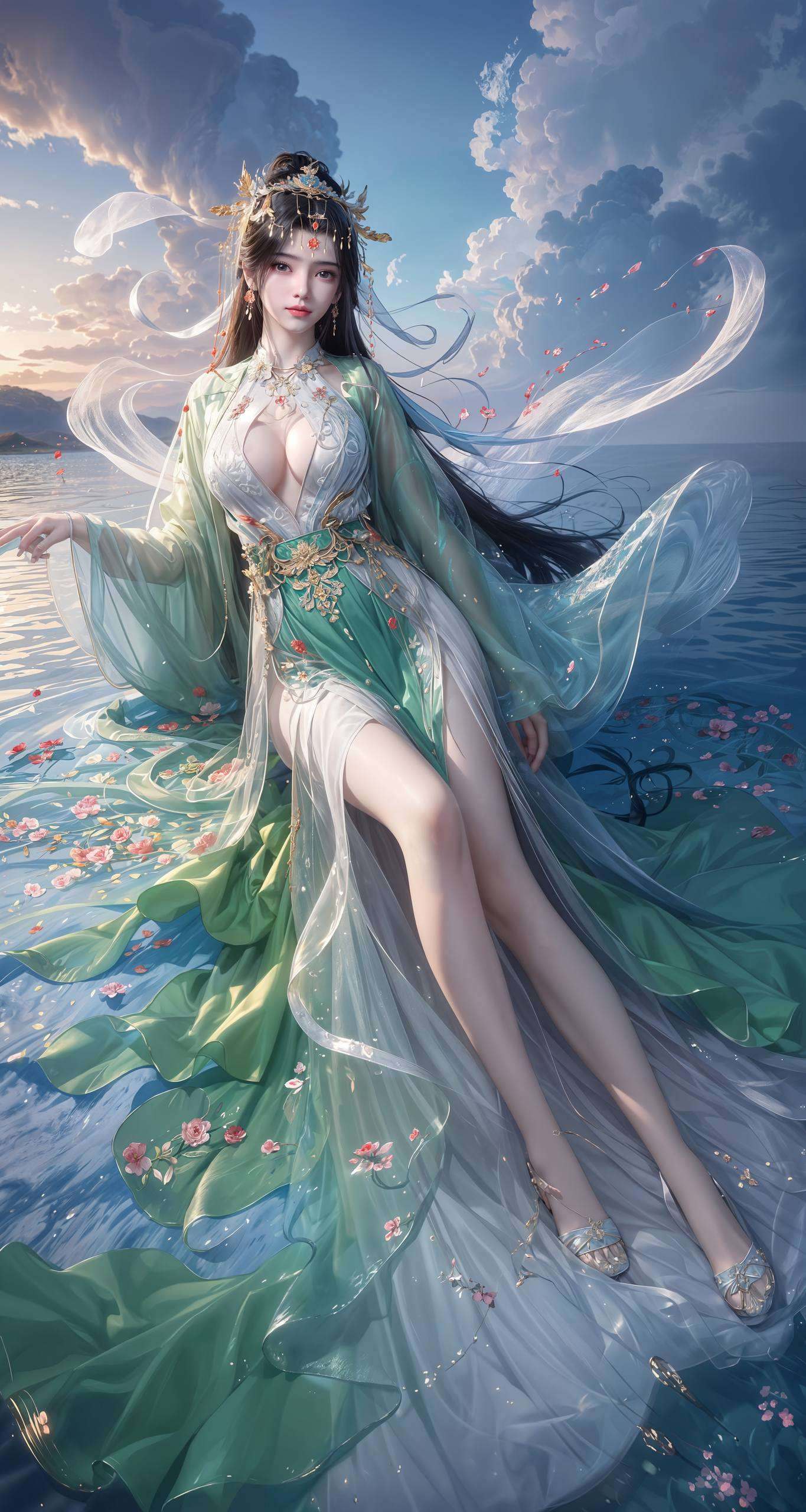 成为了无数粉丝心中的壁纸首选这位国漫中的仙逆女神