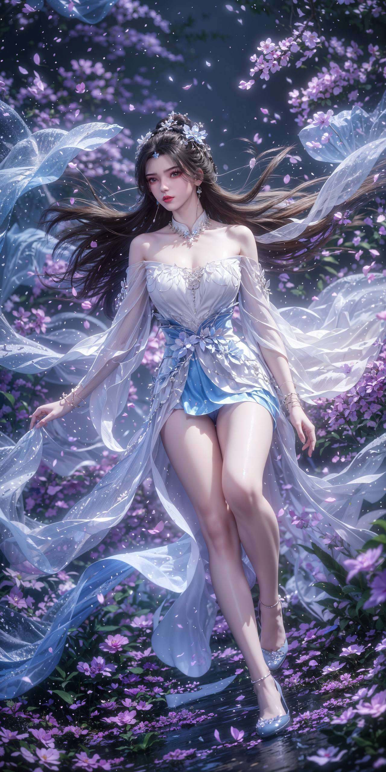 她施法布阵时在仙逆的世界里