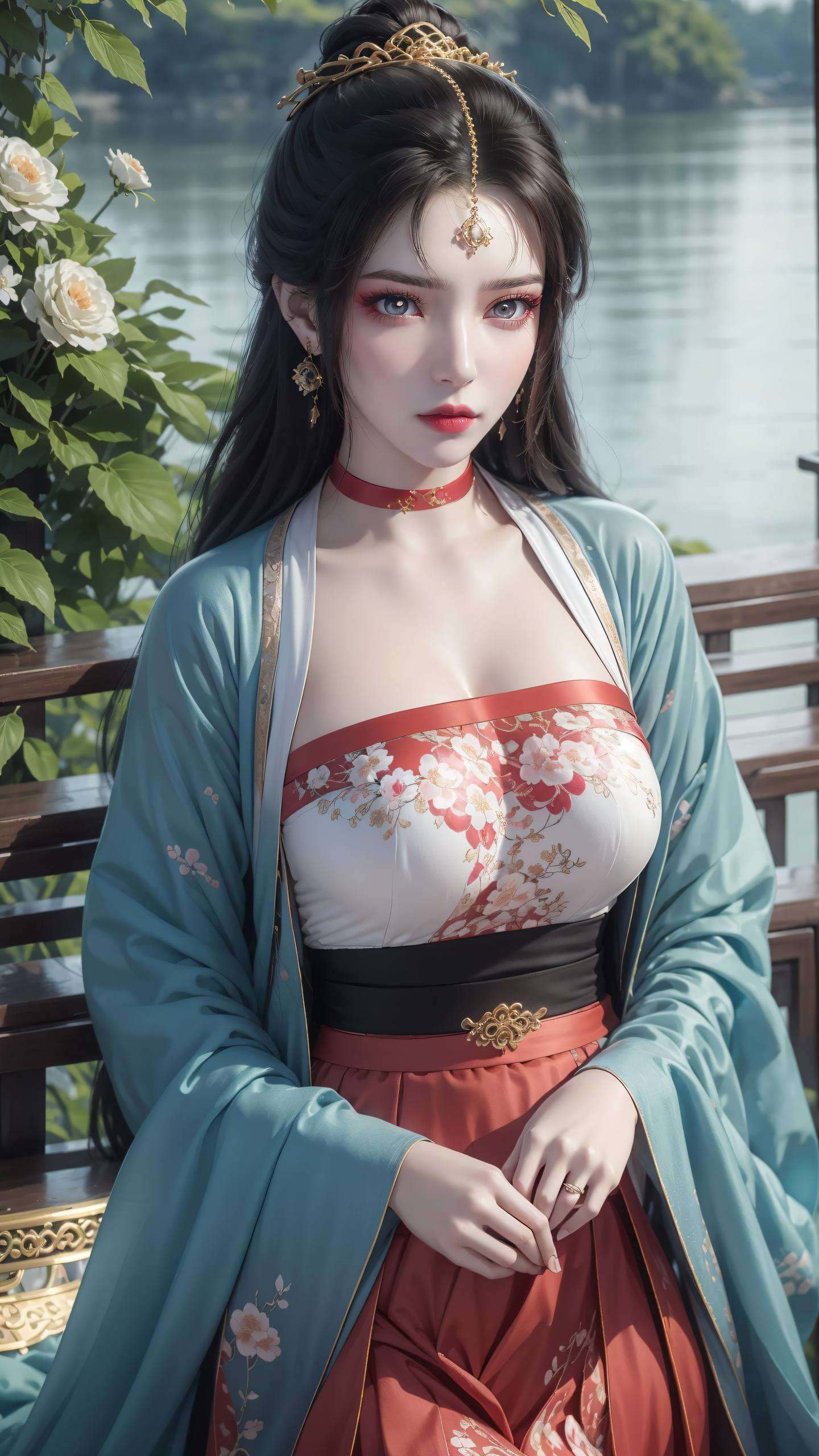 天天膜拜墨云壁纸高清女如同晨露般清新