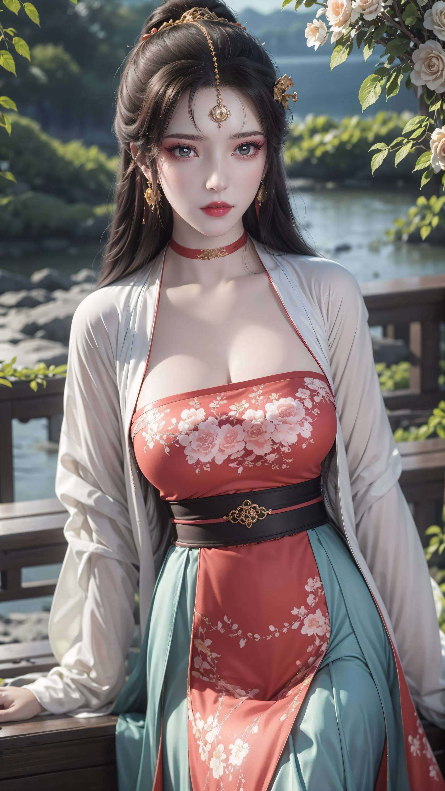 更是心灵的触动国漫女神的倩影