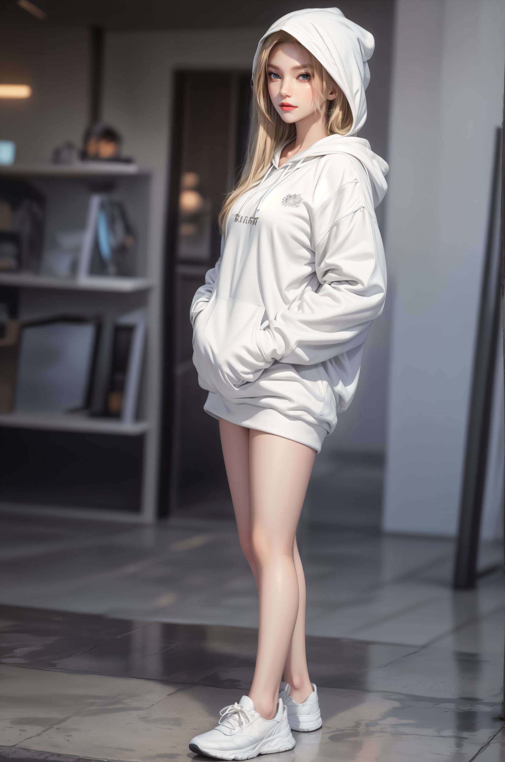 她的眼神中藏着星辰大海如同她的人生