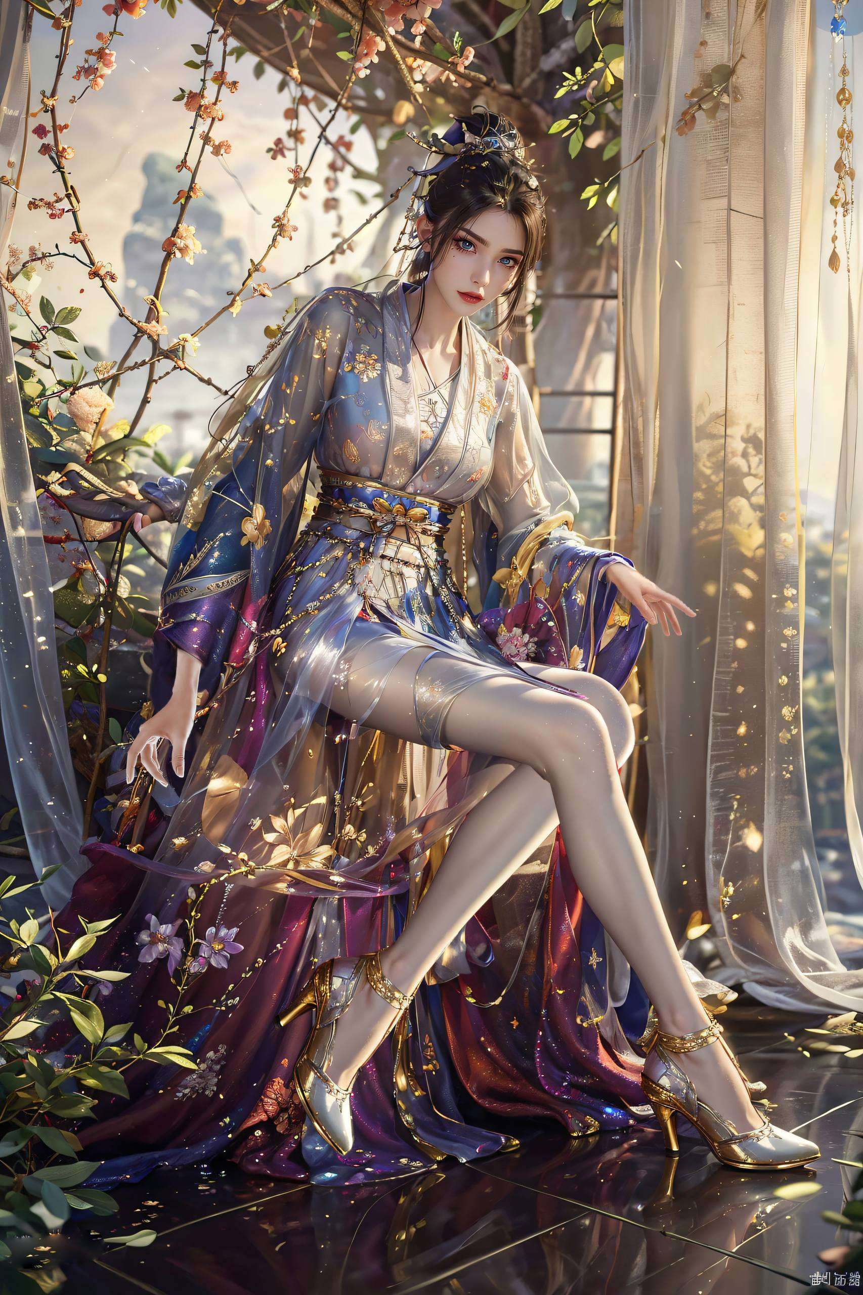 国漫之女神也玄幻之气扑面而来