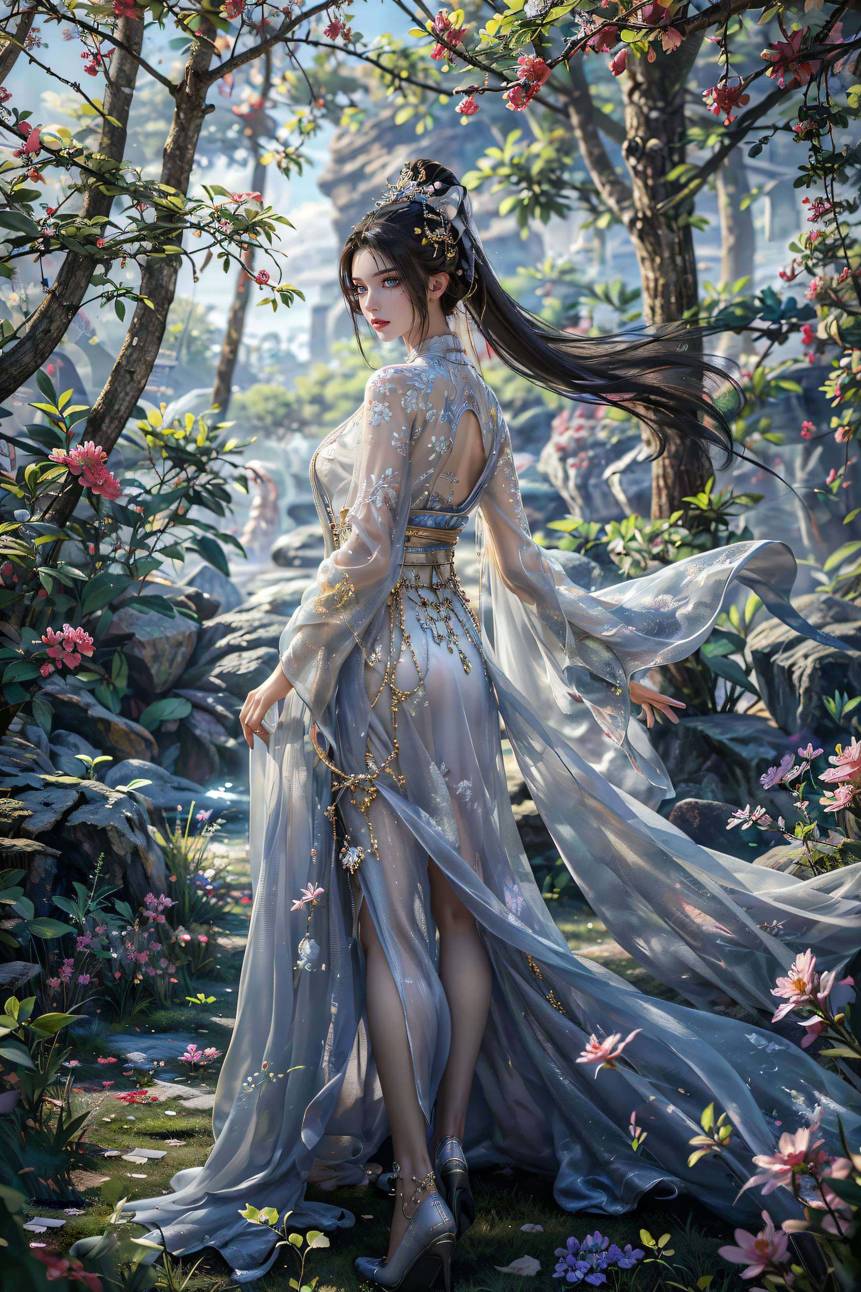 似乎能看透世间万物的轮回方清雪如同一朵不染尘埃的清莲