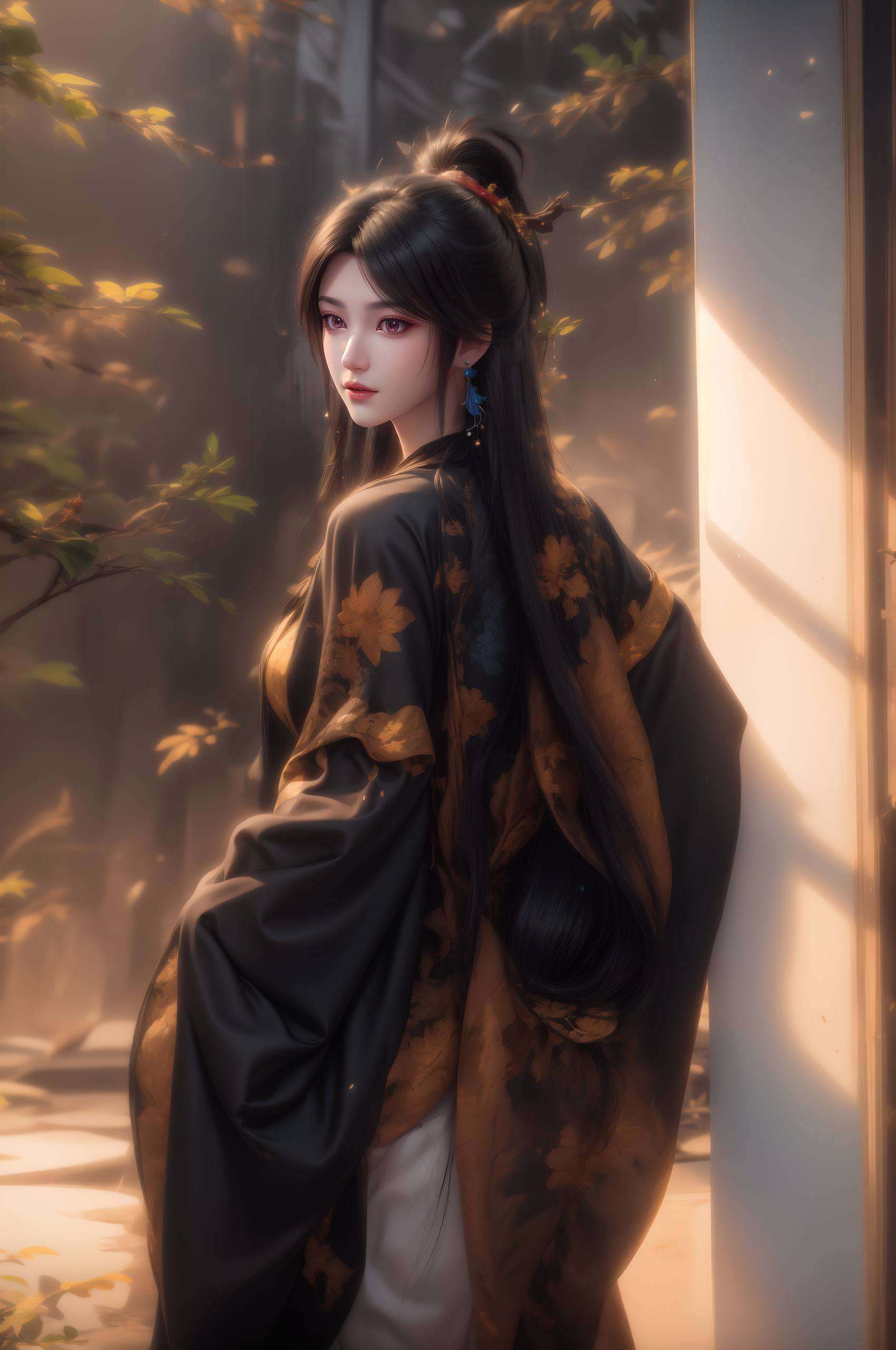 每一张都是对国漫女神与英雄的致敬夭夭与周元的每一次相遇都如同画卷般展开