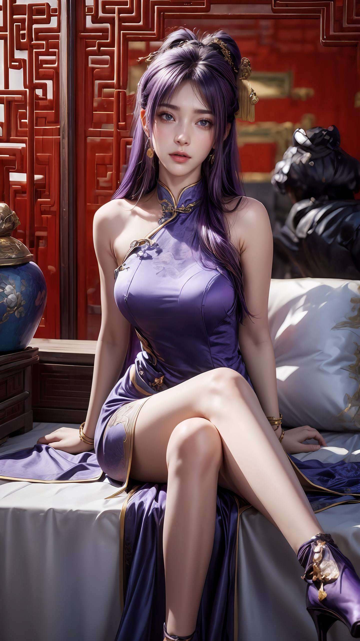 还是那随风飘扬的长发这款壁纸不仅免费