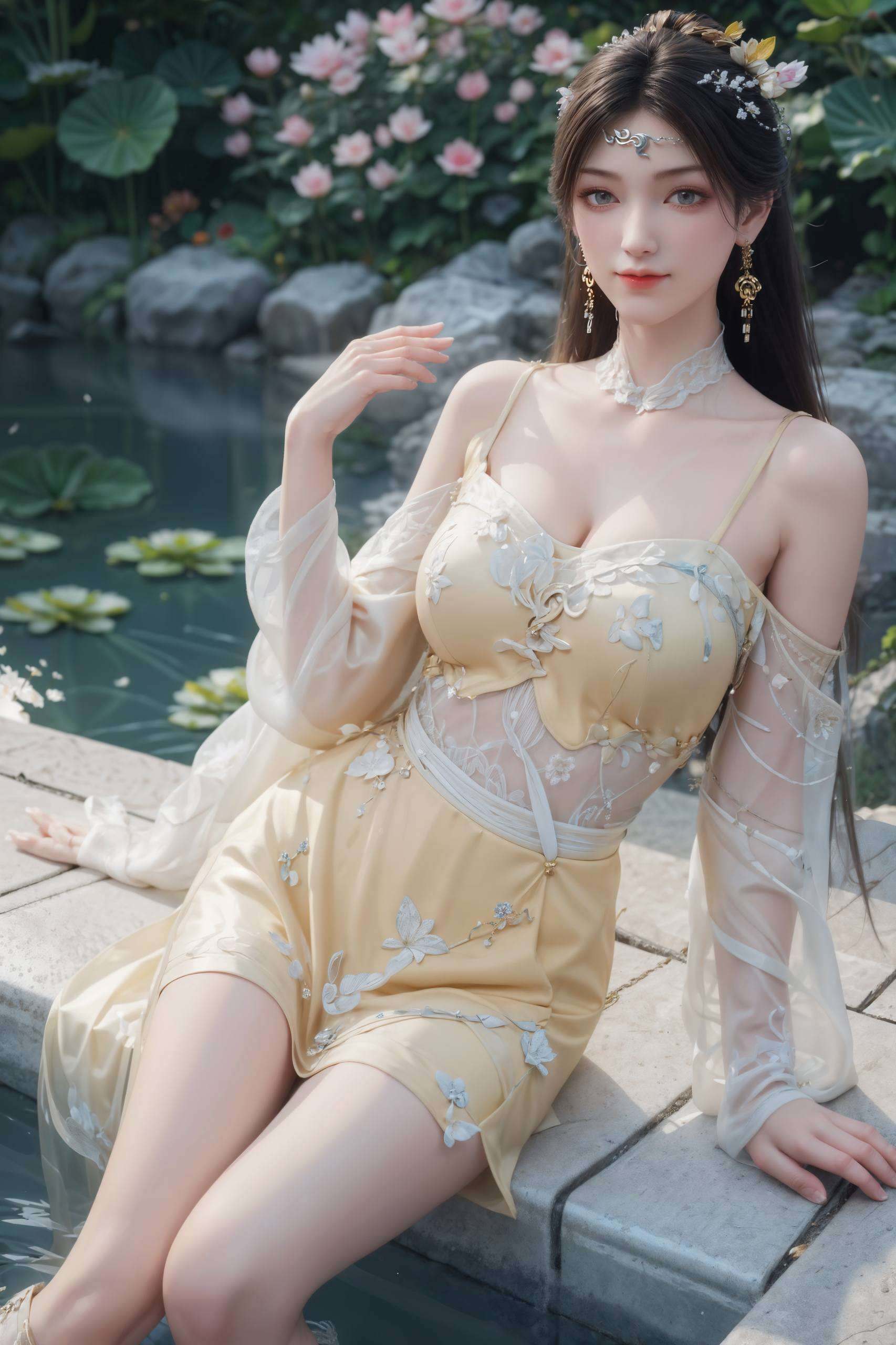 金瓶儿壁纸来啦！这位国漫女神让你瞬间陷入诛仙的世界