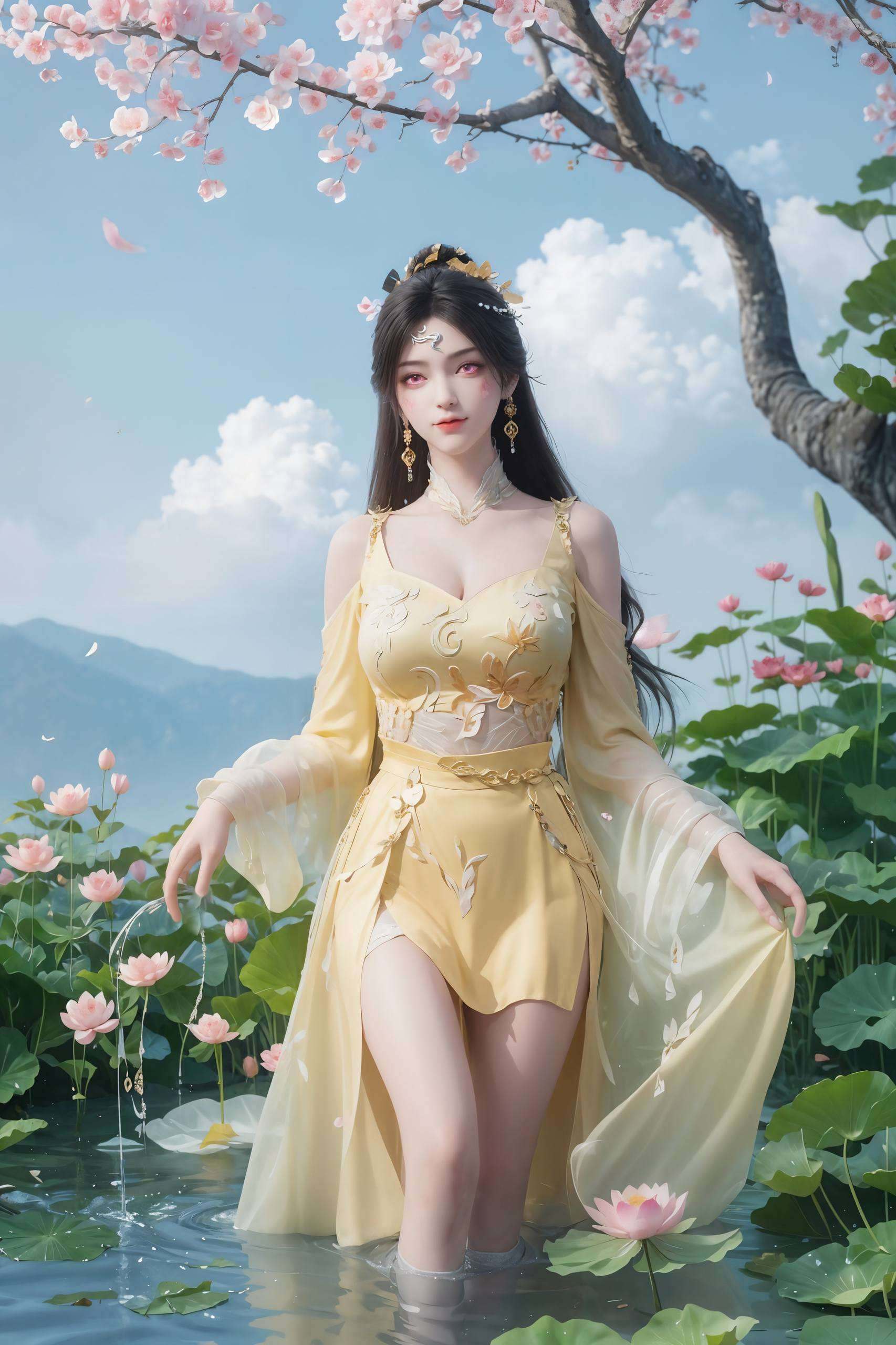 都让人忍不住想要将她设为手机壁纸她的动态壁纸仿佛能将你带入那玄幻的仙侠世界