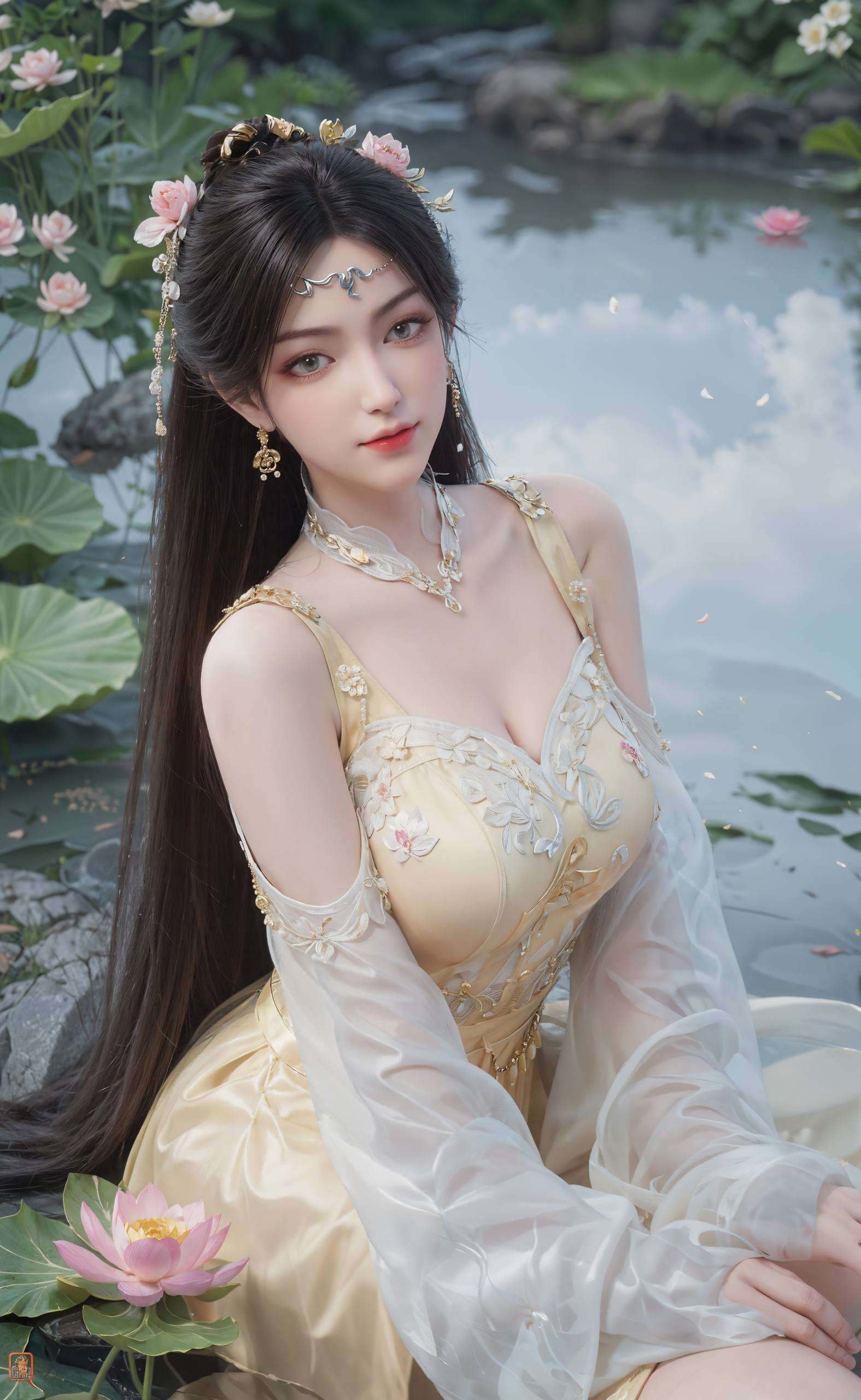 看她的眼神简直就是玄幻世界的一股清流！她的壁纸