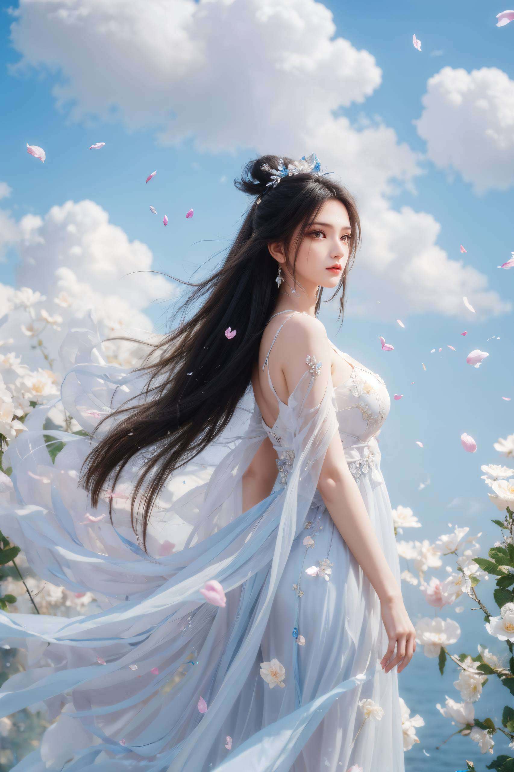 眼神如电可不只是冷艳那么简单！她的剑法如风