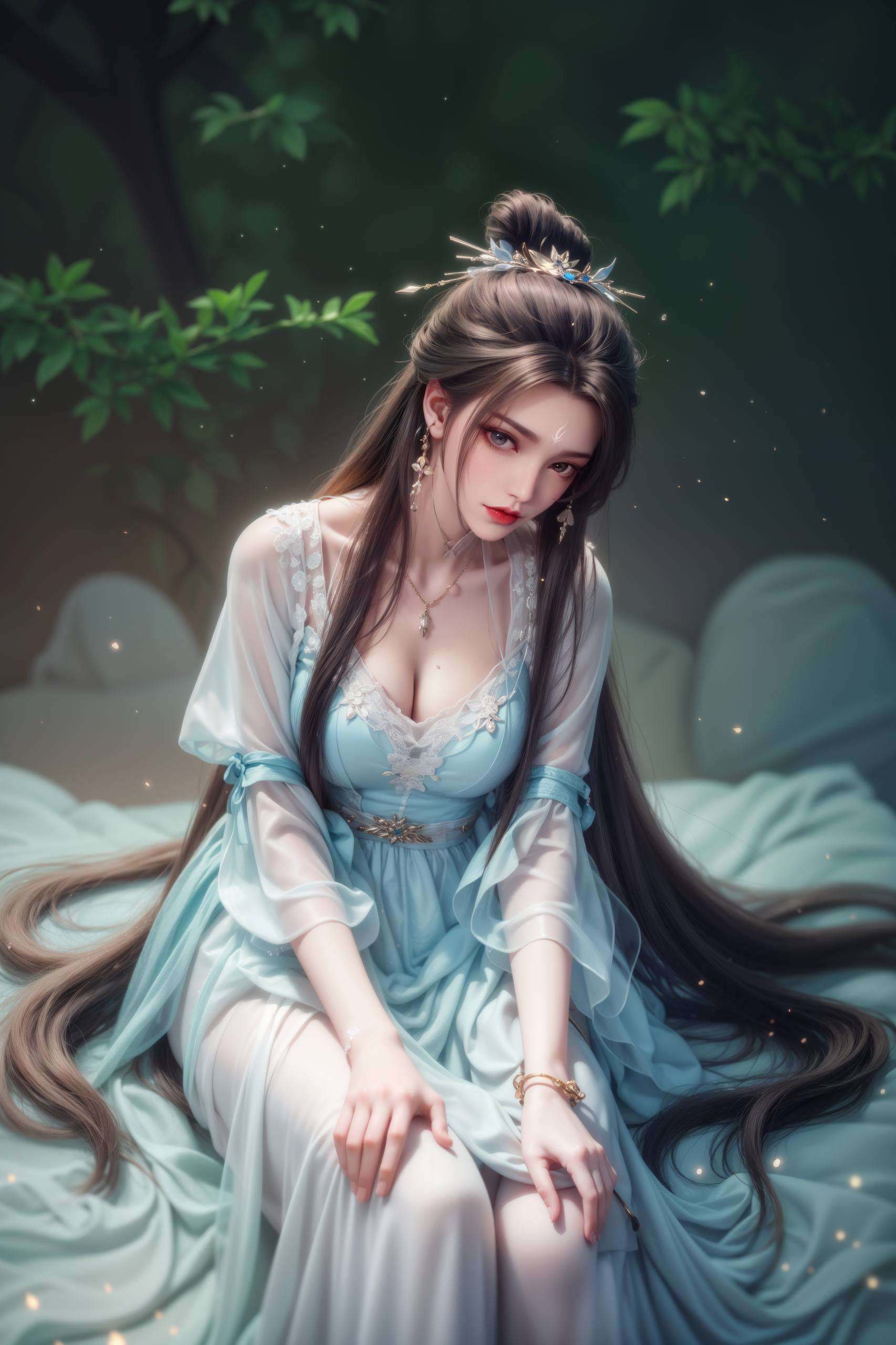 她的每一次挥剑怎能不让人心动？快来下载她的动态壁纸