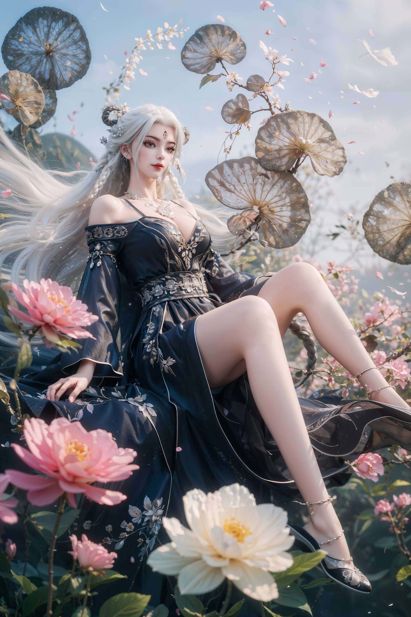 女神之姿小白壁纸全屏动态