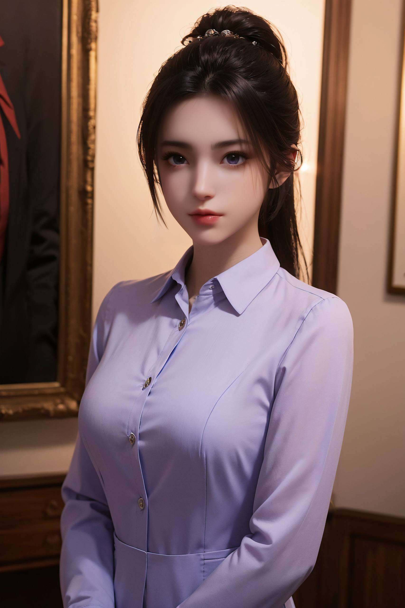这位诛仙世界里的俏皮小仙女还有着一颗永远停不下来的好奇心