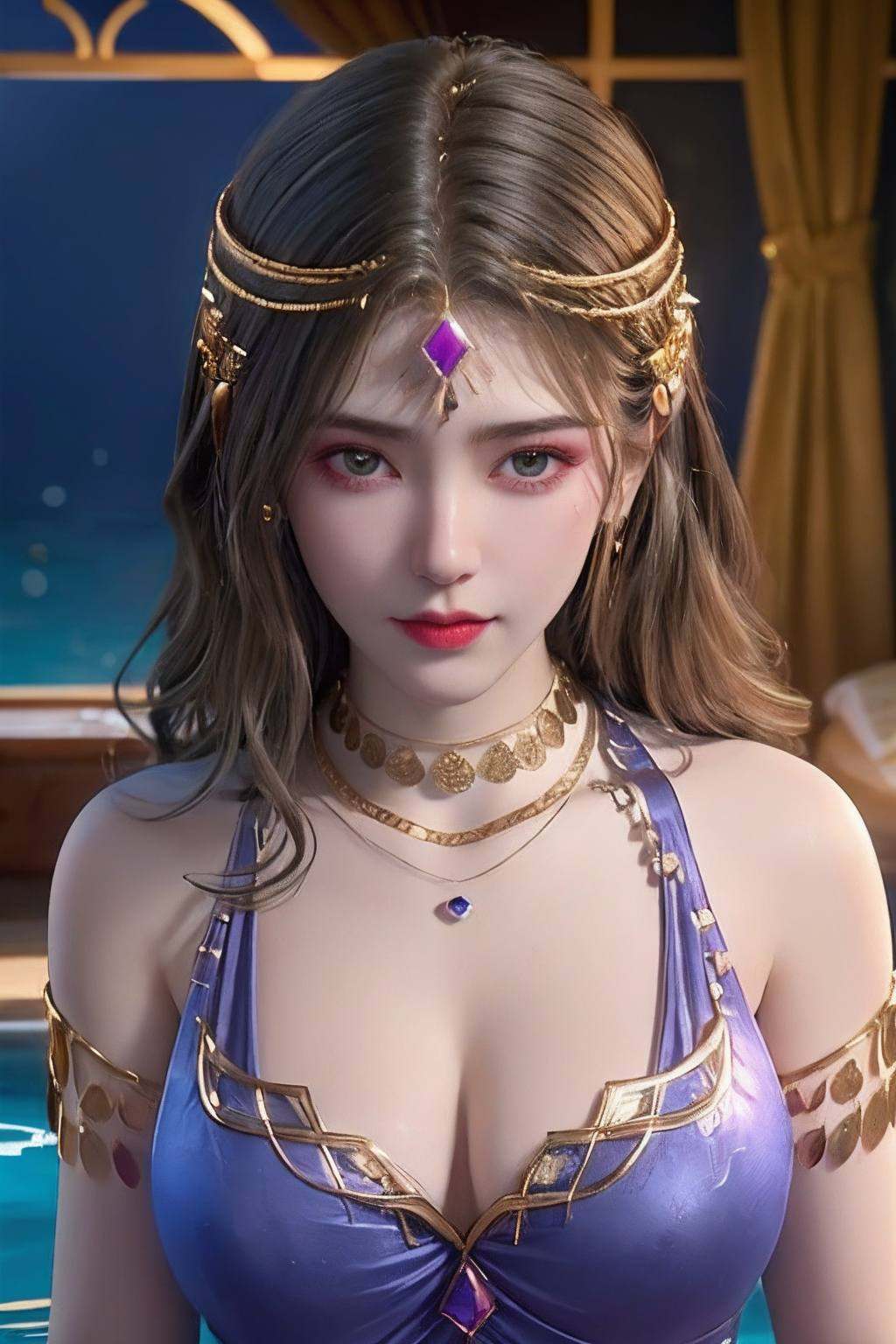 在紫川的古风世界里仿佛她的一颦一笑都能让人心醉
